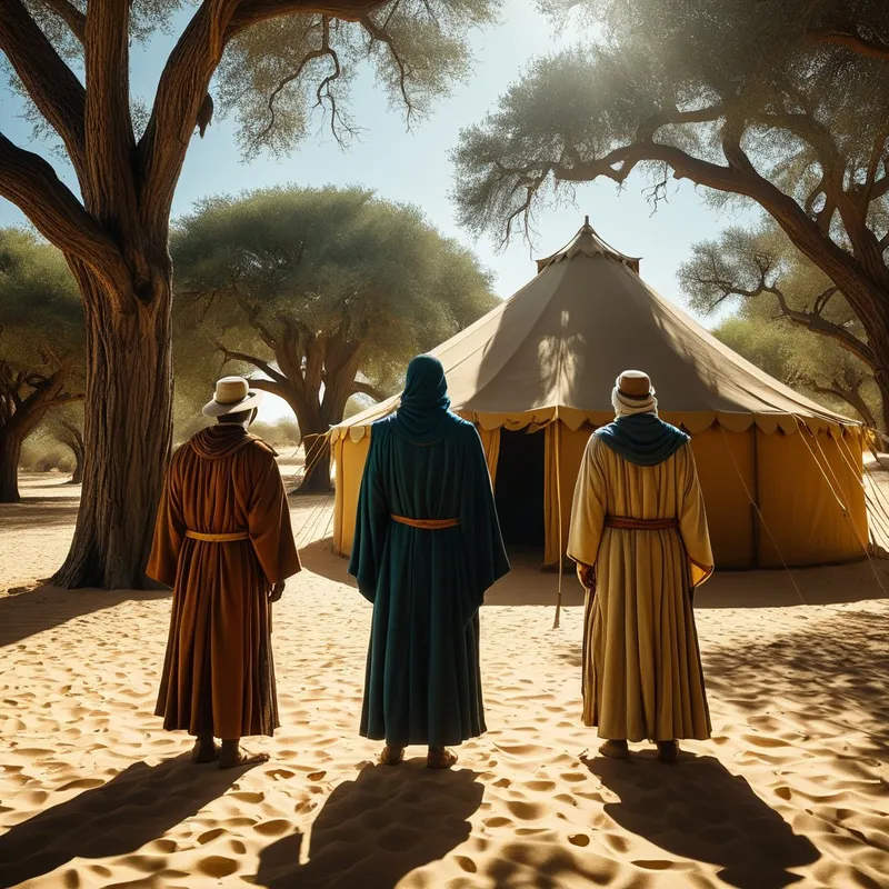 Abraham's Visitors Myth Meaning & Symbolism