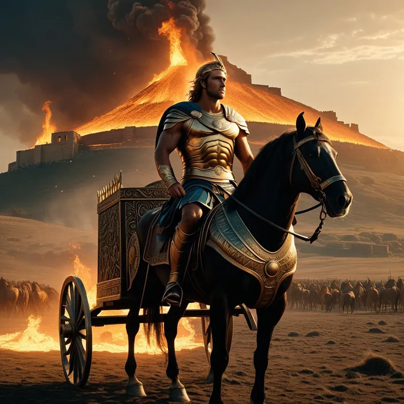 Achilles' Chariot Myth Meaning & Symbolism