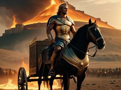 Achilles' Chariot Myth Meaning & Symbolism