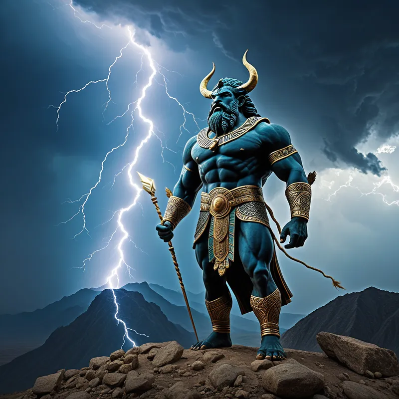 Adad the Storm God Myth Meaning & Symbolism