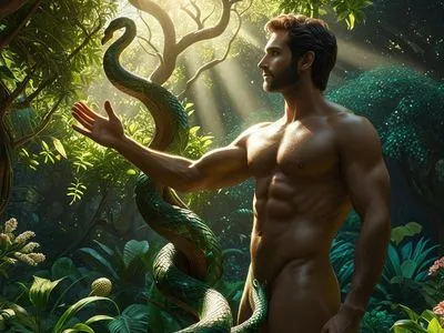 Adam in Eden Myth Meaning & Symbolism