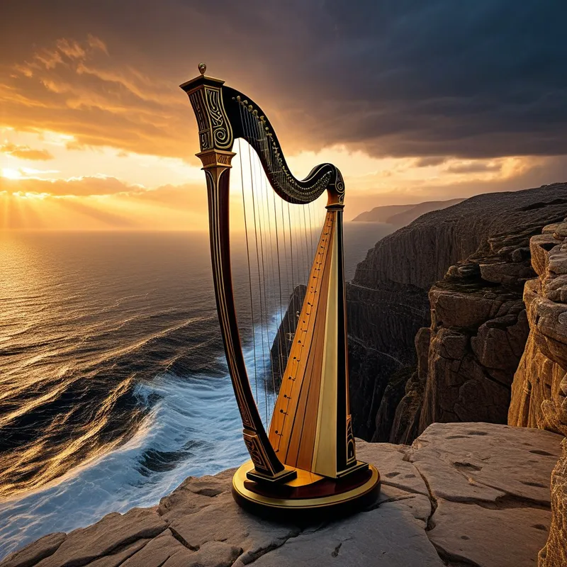Aeolian Harp Myth Meaning & Symbolism