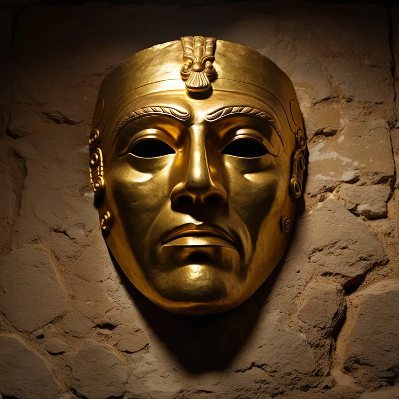 Agamemnon's Death Mask Myth Meaning & Symbolism