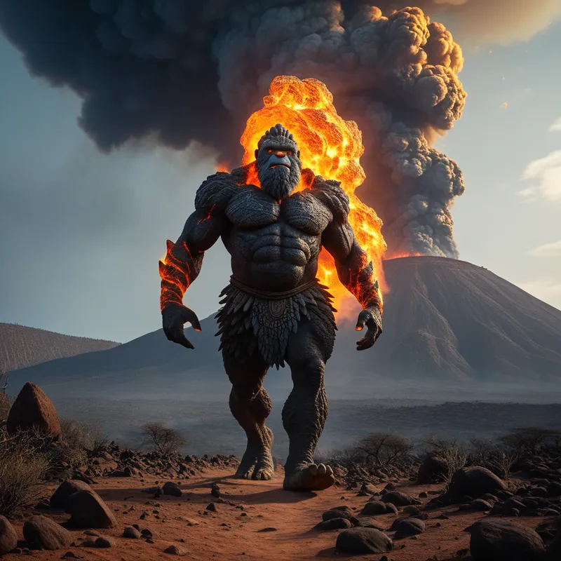 Aganyu the Volcano Myth Meaning & Symbolism