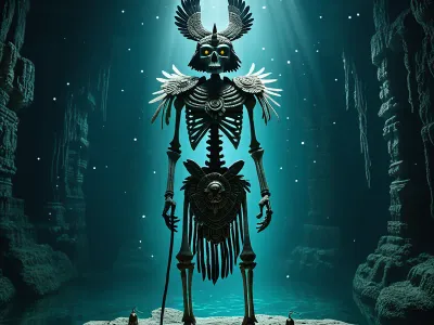 Ah Puch God of Death Myth Meaning & Symbolism