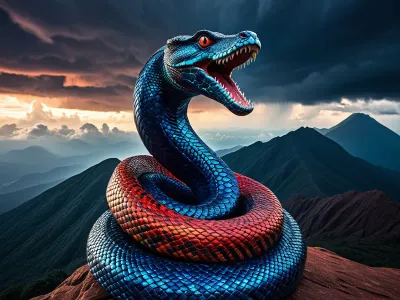 Aido-Hwedo the Rainbow Serpent Myth Meaning & Symbolism