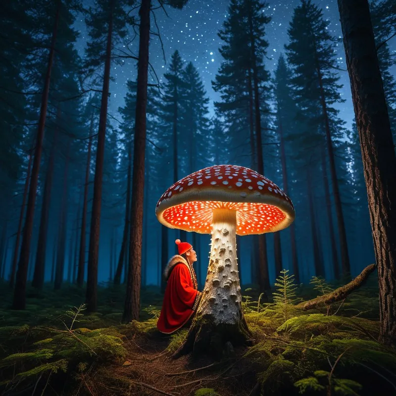 Amanita muscaria / Fly Agaric Myth Meaning & Symbolism