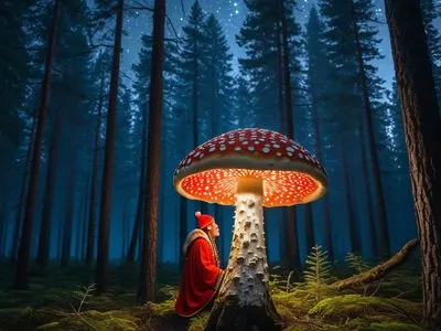 Amanita muscaria / Fly Agaric Myth Meaning & Symbolism