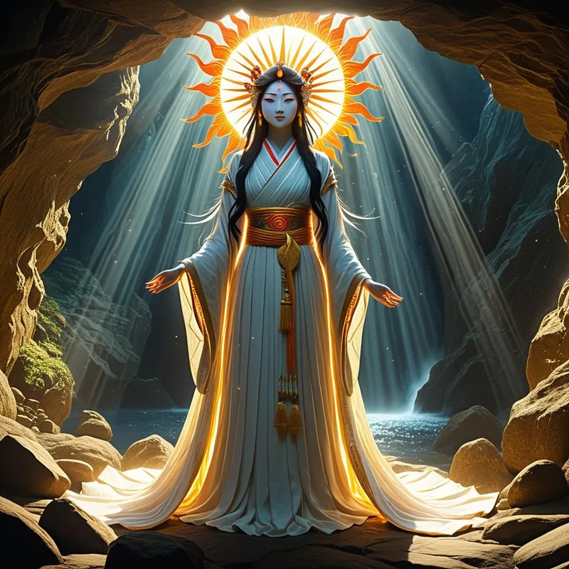 Amaterasu's Robe Myth Meaning & Symbolism