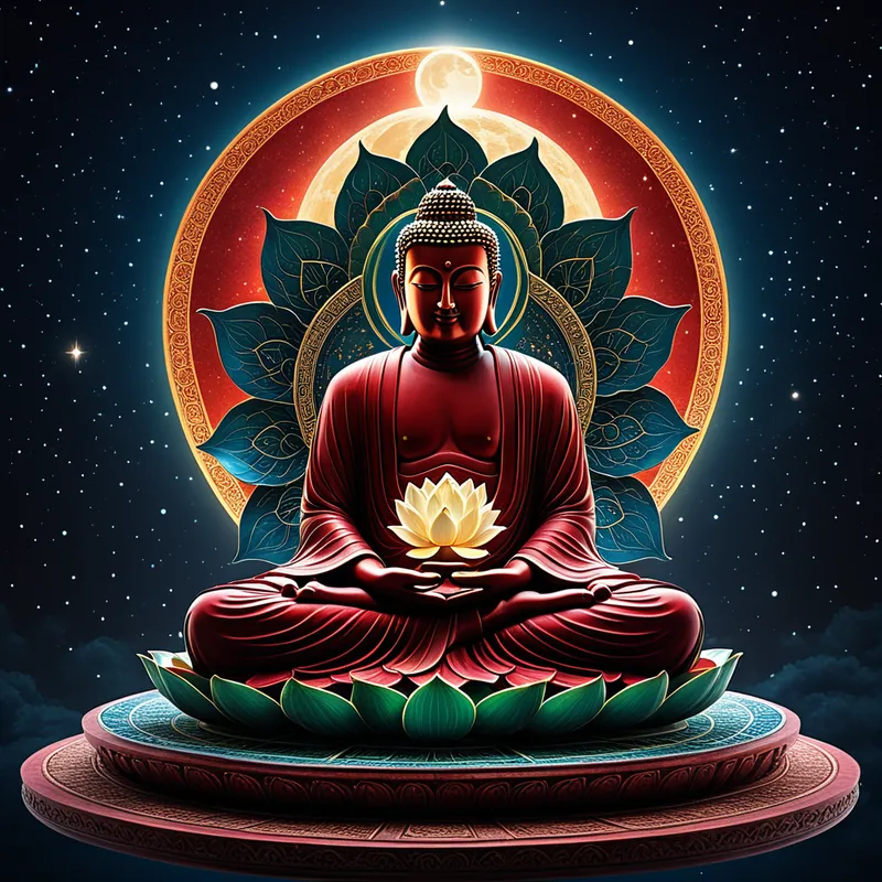 Amitabha Pure Land Myth Meaning & Symbolism