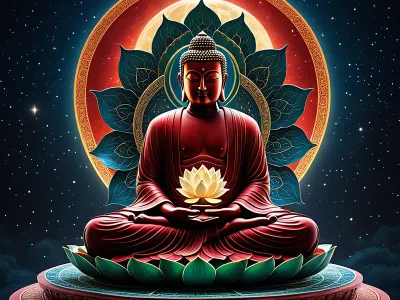 Amitabha Pure Land Myth Meaning & Symbolism