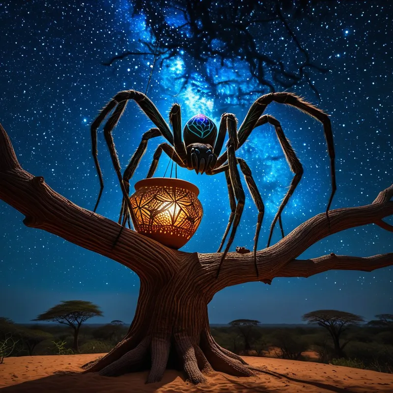 Anansi's Basket Myth Meaning & Symbolism