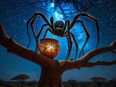 Anansi's Basket Myth Meaning & Symbolism