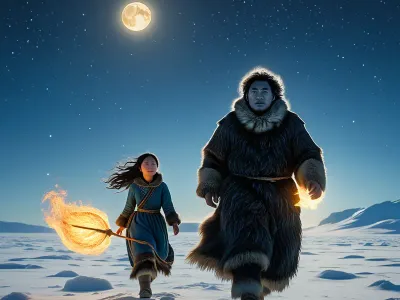 Aningaaq and Malina Myth Meaning & Symbolism