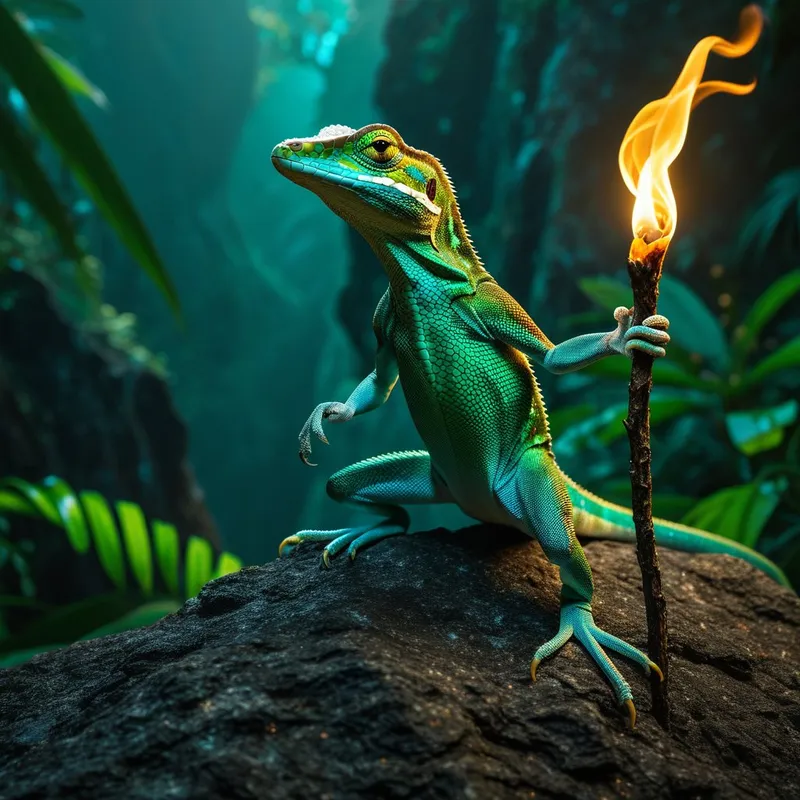 Anolis Myth Meaning & Symbolism