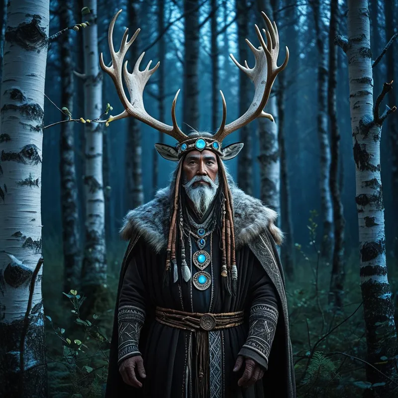 Antlered Shaman/Deity Myth Meaning & Symbolism