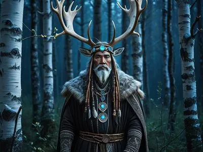 Antlered Shaman/Deity Myth Meaning & Symbolism