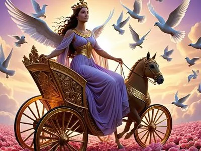 Aphrodite's Chariot Myth Meaning & Symbolism
