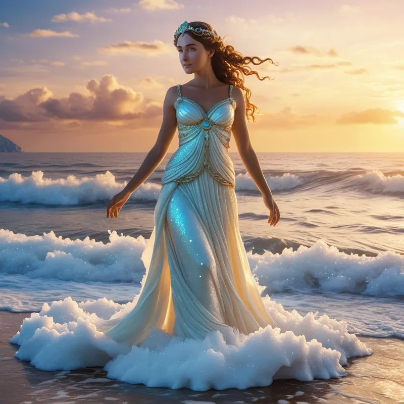 Aphrodite's Sea Foam Myth Meaning & Symbolism