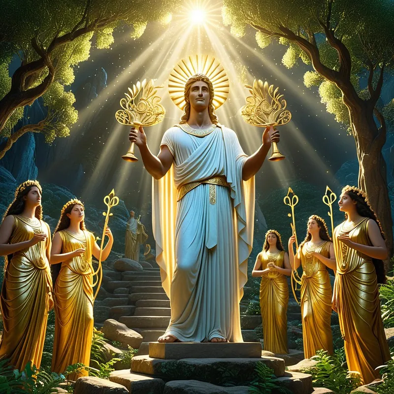 Apollo and the Muses Myth Meaning & Symbolism