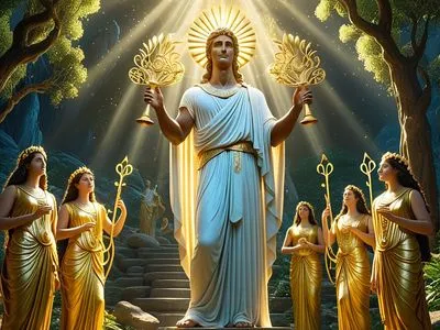 Apollo and the Muses Myth Meaning & Symbolism