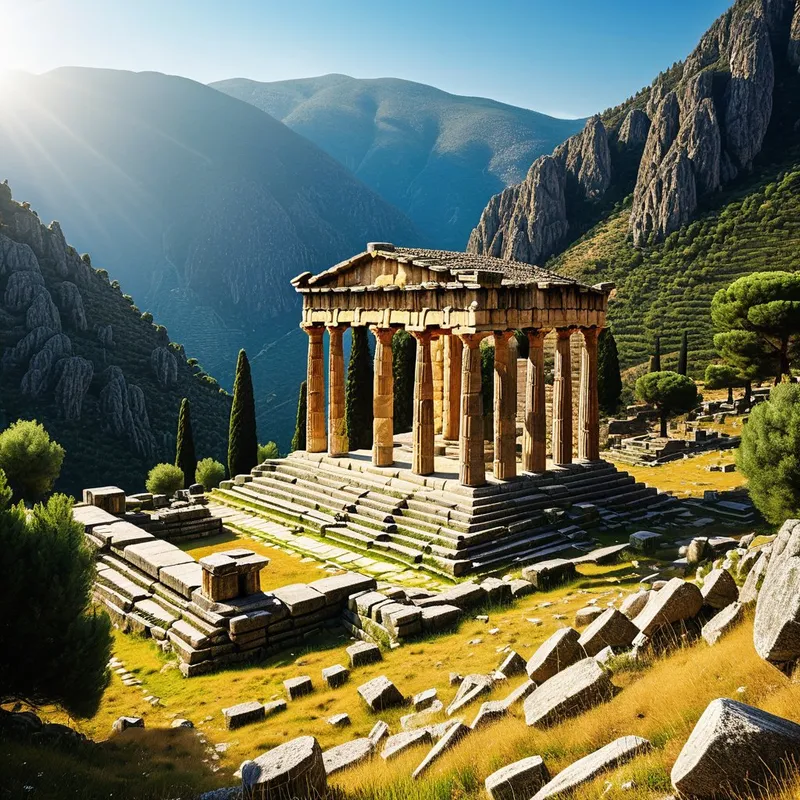 Apollo's Grove at Delphi Myth Meaning & Symbolism