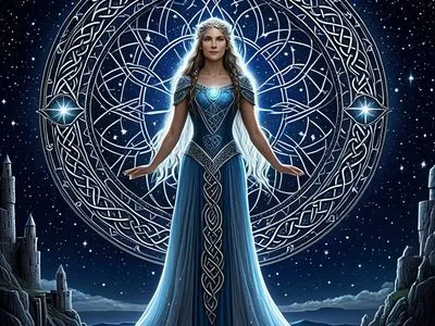 Arianrhod's Silver Wheel Myth Meaning & Symbolism