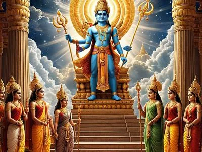Arjuna's Celestial Journey Myth Meaning & Symbolism