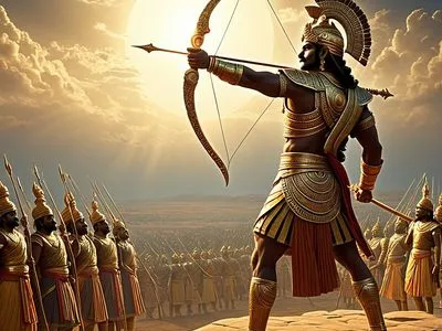 Arjuna's Gandiva bow Myth Meaning & Symbolism