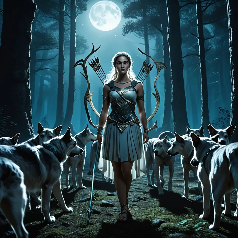 Artemis's Hounds Myth Meaning & Symbolism