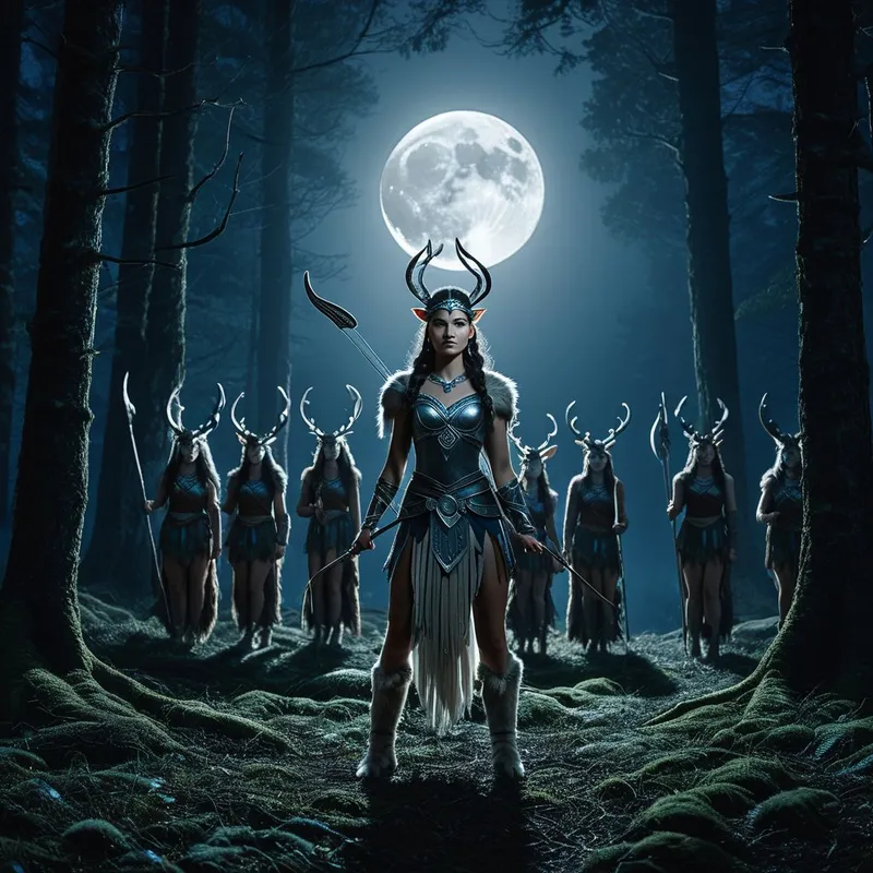 Artemis's Hunters Myth Meaning & Symbolism