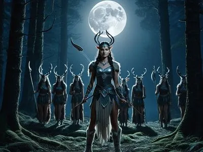 Artemis's Hunters Myth Meaning & Symbolism