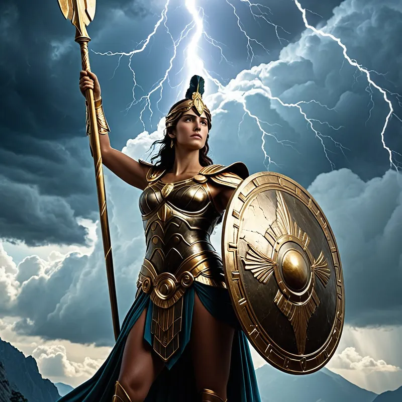 Athena springing fully formed Myth Meaning & Symbolism