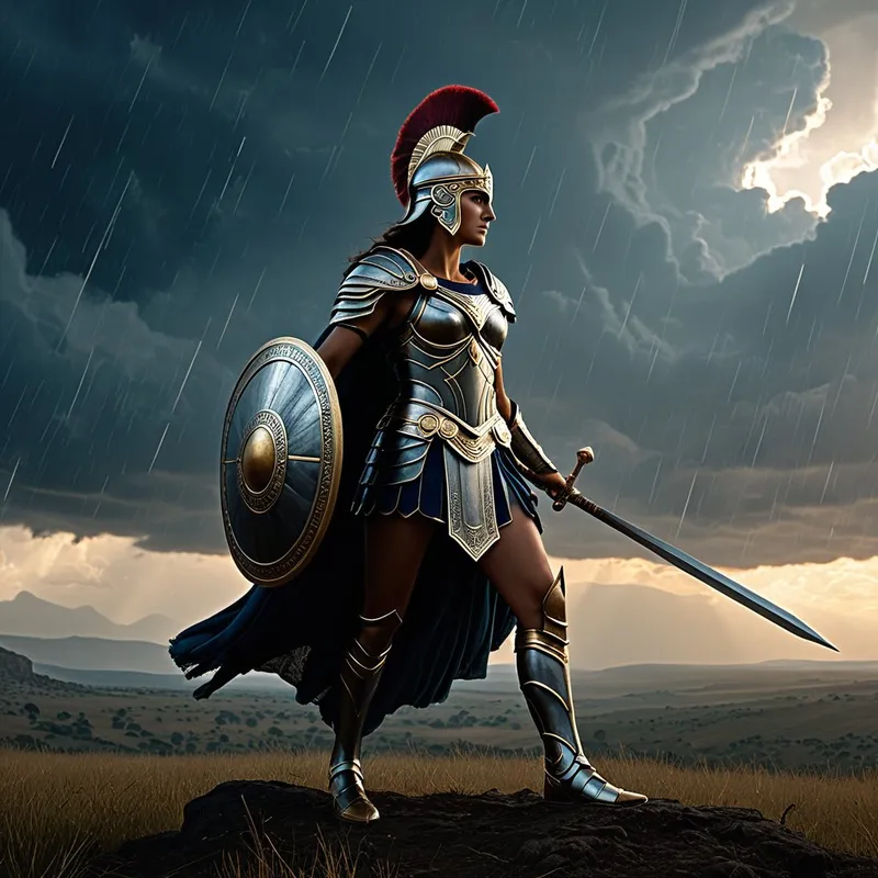 Athena vs. Ares Myth Meaning & Symbolism