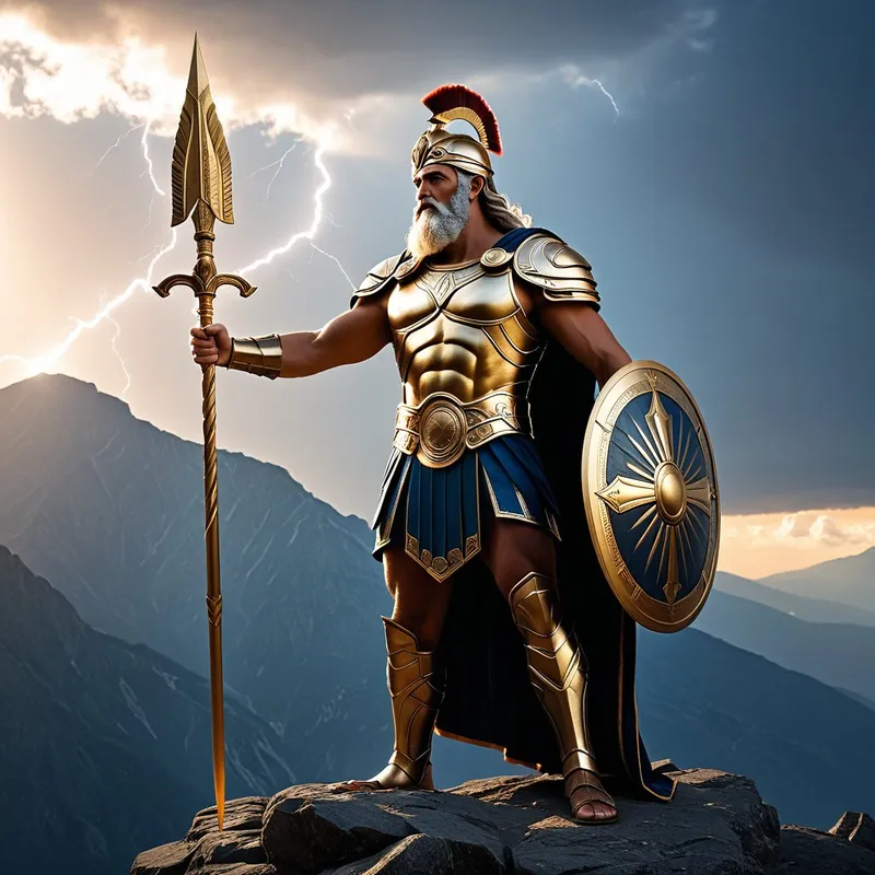 Athena's birth from Zeus's for Myth Meaning & Symbolism