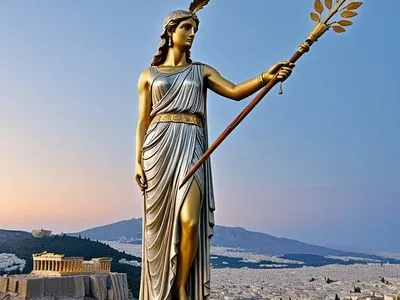 Athena's Olivewood Spear Myth Meaning & Symbolism