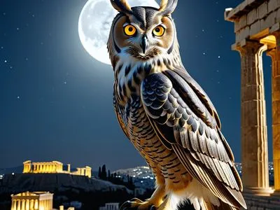 Athena's Owl Myth Meaning & Symbolism