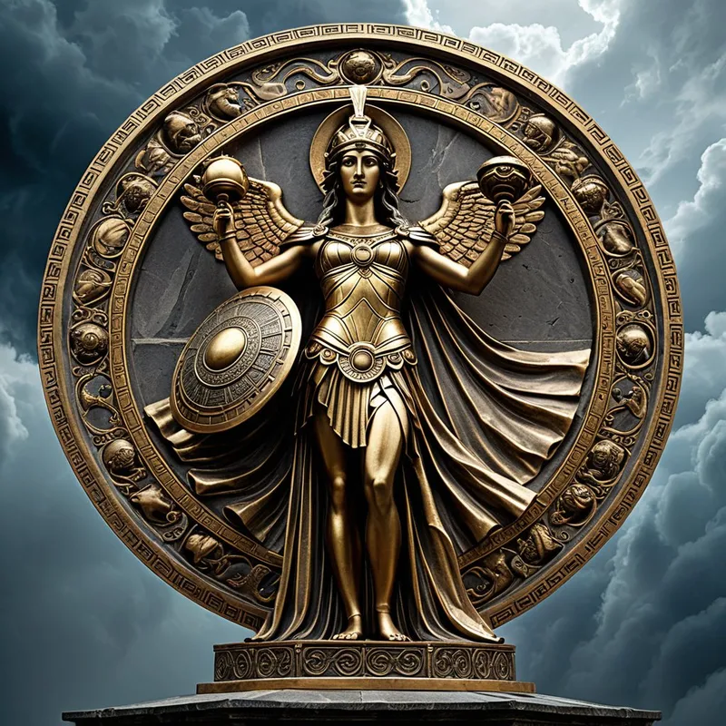Athena's Shield Myth Meaning & Symbolism