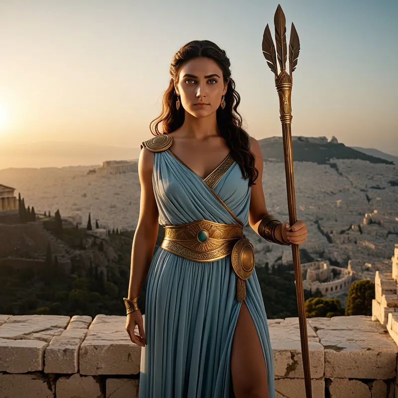 Athena's Spear Myth Meaning & Symbolism