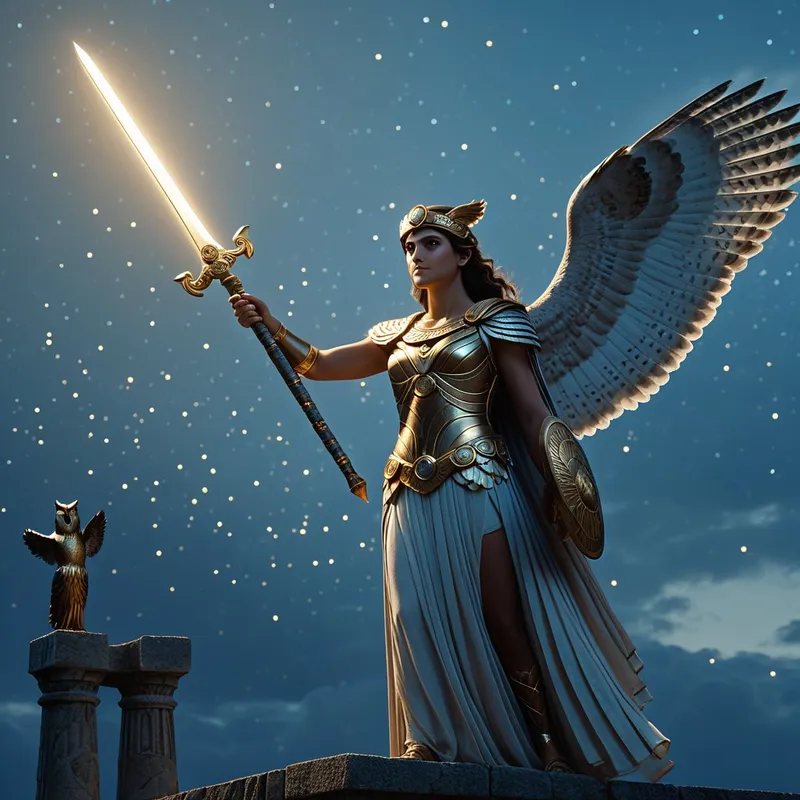 Athena's Sword Myth Meaning & Symbolism