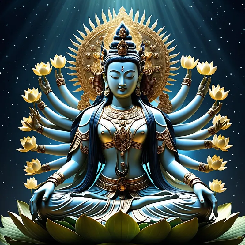Avalokiteshvara Myth Meaning & Symbolism