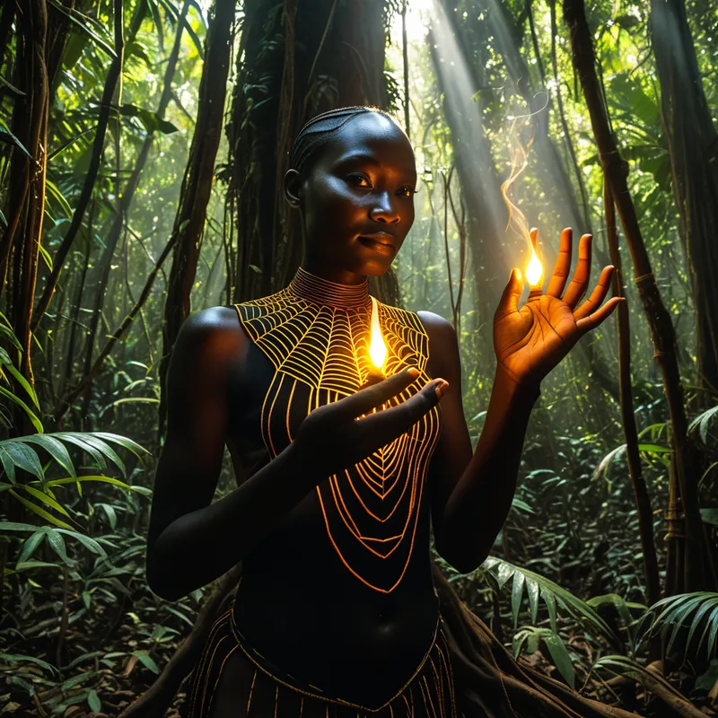 Aziza Forest Spirits Myth Meaning & Symbolism