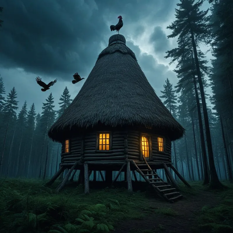 Baba Yaga's Hut Myth Meaning & Symbolism