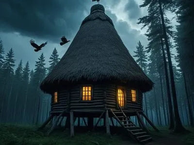 Baba Yaga's Hut Myth Meaning & Symbolism