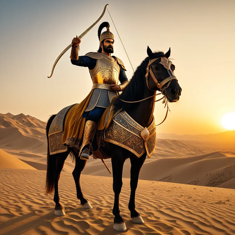 Bahram the Warrior King Myth Meaning & Symbolism