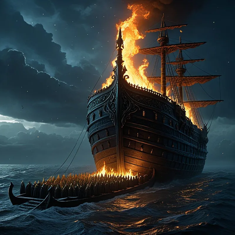 Baldr's Funeral Myth Meaning & Symbolism