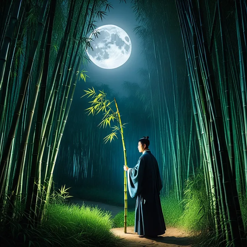 Bamboo as Scholar's Friend Myth Meaning & Symbolism