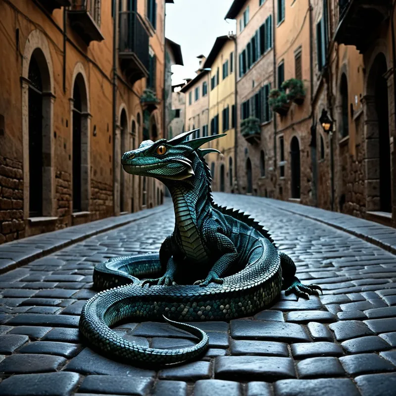 Basilisk of Siena Myth Meaning & Symbolism