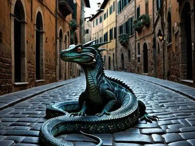 Basilisk of Siena Myth Meaning & Symbolism