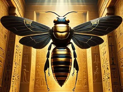 Bee Hieroglyph Myth Meaning & Symbolism